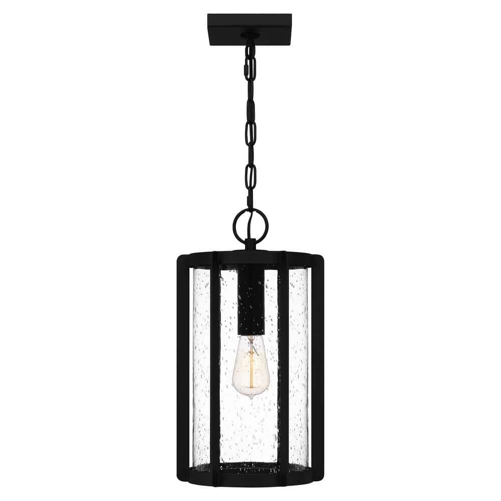 Hazel 1-Light Earth Black Mini Pendant by Quoizel 3 Hazel 1-Light Earth Black Mini Pendant by Quoizel