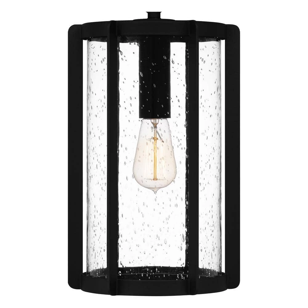 Hazel 1-Light Earth Black Mini Pendant by Quoizel 9 Hazel 1-Light Earth Black Mini Pendant by Quoizel - Image 7