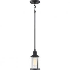 Ludlow 1-Light Earth Black Mini Pendant by Quoizel 7 Ludlow 1-Light Earth Black Mini Pendant by Quoizel -Quoizel Sales earth black quoizel pendant lights lud1505ek e1 1000