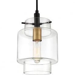 Naomi 1-Light Earth Black Mini Pendant by Quoizel -Quoizel Sales earth black quoizel pendant lights nao1507ek 4f 1000