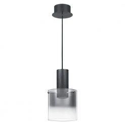 Kilmer Integrated LED Earth Black Mini Pendant by Quoizel -Quoizel Sales earth black quoizel pendant lights pckr1508ek 1f 1000