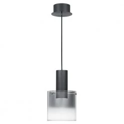 Kilmer Integrated LED Earth Black Mini Pendant by Quoizel -Quoizel Sales earth black quoizel pendant lights pckr1508ek c3 1000