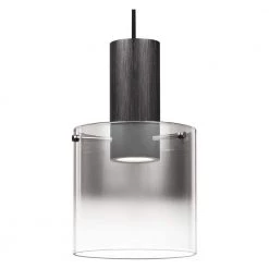 Kilmer Integrated LED Earth Black Mini Pendant by Quoizel -Quoizel Sales earth black quoizel pendant lights pckr1508ek fa 1000
