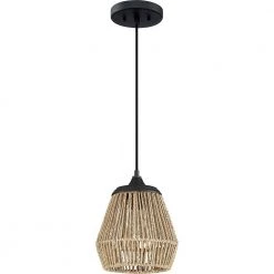 Romain 1-Light Earth Black Mini Pendant by Quoizel -Quoizel Sales earth black quoizel pendant lights rmi1509ek c3 1000