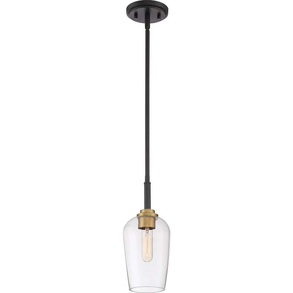 Sagamore 1-Light Earth Black Mini Pendant by Quoizel 3 Sagamore 1-Light Earth Black Mini Pendant by Quoizel