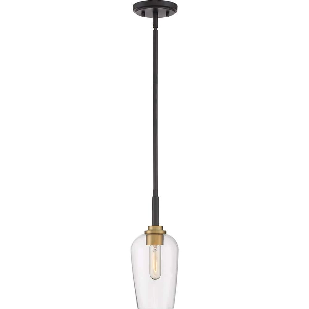 Sagamore 1-Light Earth Black Mini Pendant by Quoizel 4 Sagamore 1-Light Earth Black Mini Pendant by Quoizel - Image 2