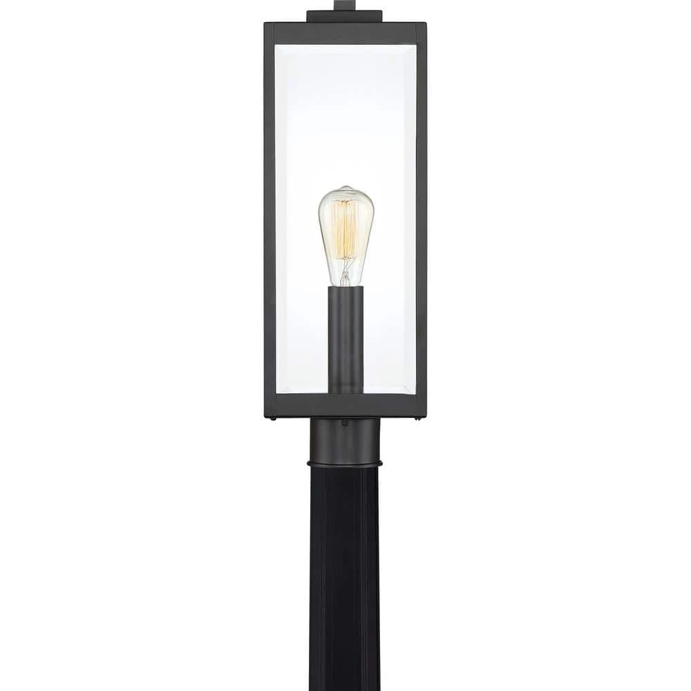 Westover 1-Light Earth Black Outdoor Post Lantern by Quoizel 8 Westover 1-Light Earth Black Outdoor Post Lantern by Quoizel - Image 6