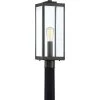 Westover 1-Light Earth Black Outdoor Post Lantern by Quoizel