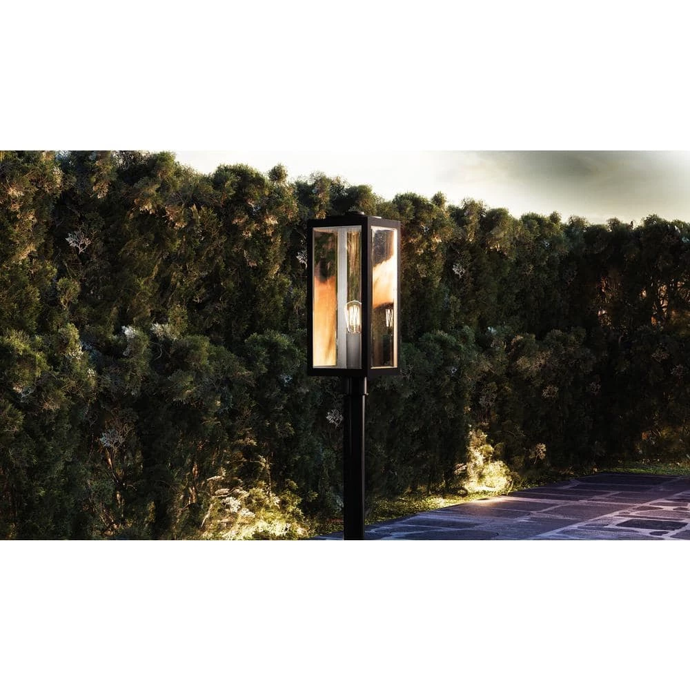 Westover 1-Light Earth Black Outdoor Post Lantern by Quoizel 9 Westover 1-Light Earth Black Outdoor Post Lantern by Quoizel - Image 7