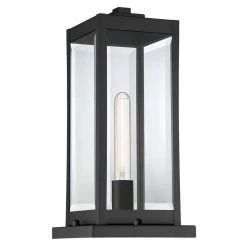 Westover 1-Light Earth Black Outdoor Post Lantern by Quoizel 15 Westover 1-Light Earth Black Outdoor Post Lantern by Quoizel -Quoizel Sales earth black quoizel post light sets wvr9106ek 1f 1000
