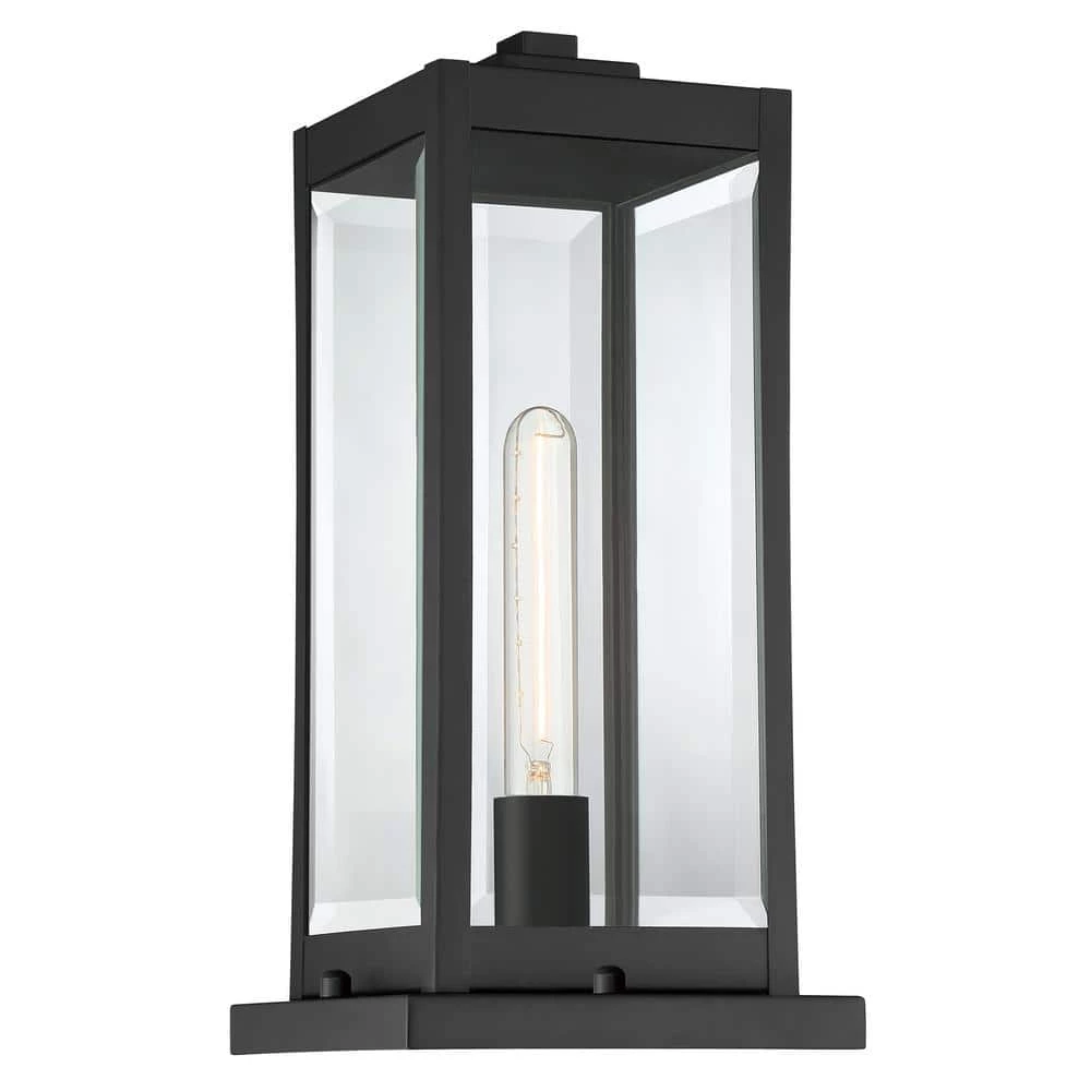 Westover 1-Light Earth Black Outdoor Post Lantern by Quoizel 8 Westover 1-Light Earth Black Outdoor Post Lantern by Quoizel - Image 6