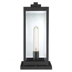 Westover 1-Light Earth Black Outdoor Post Lantern by Quoizel 14 Westover 1-Light Earth Black Outdoor Post Lantern by Quoizel -Quoizel Sales earth black quoizel post light sets wvr9106ek 4f 1000
