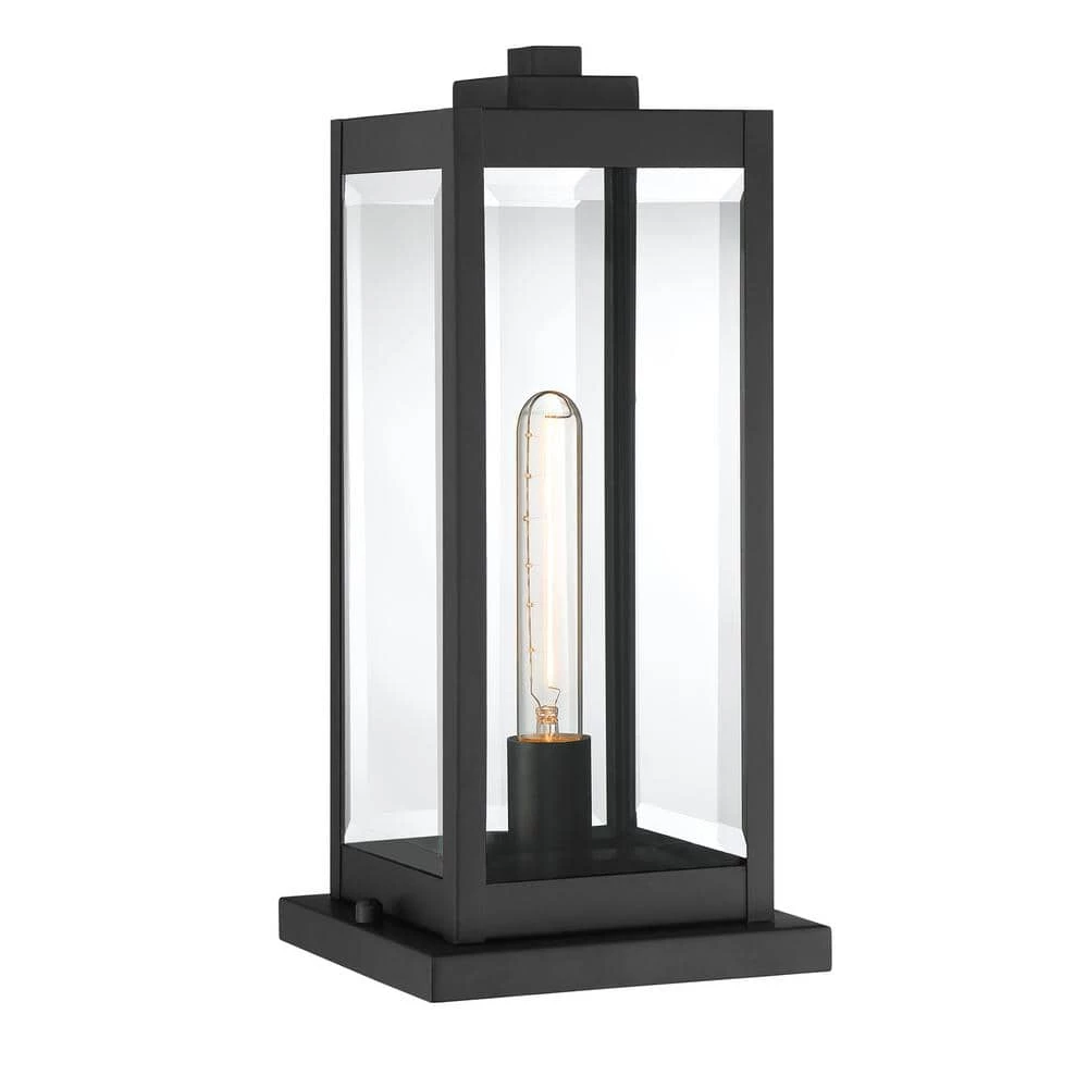 Westover 1-Light Earth Black Outdoor Post Lantern by Quoizel 6 Westover 1-Light Earth Black Outdoor Post Lantern by Quoizel - Image 4