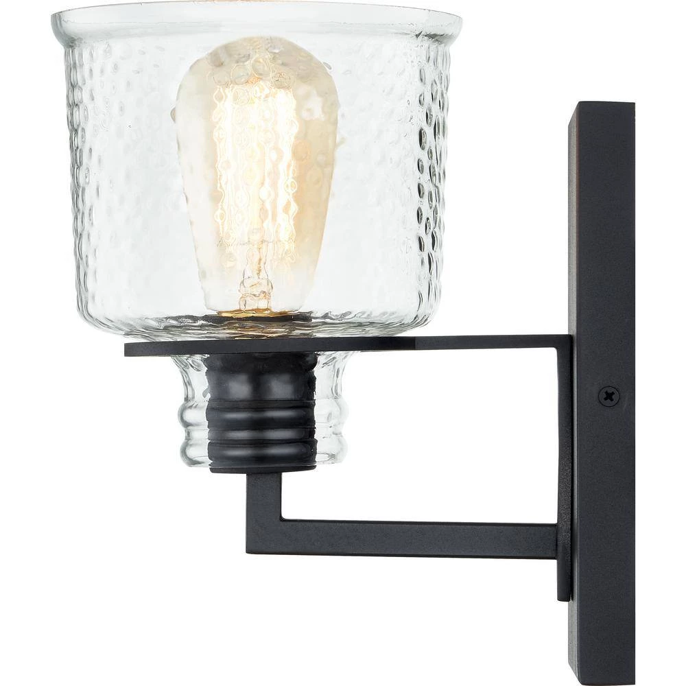 Holden 1-Light Earth Black Sconce by Quoizel 5 Holden 1-Light Earth Black Sconce by Quoizel - Image 3
