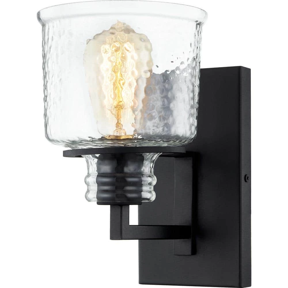 Holden 1-Light Earth Black Sconce by Quoizel 3 Holden 1-Light Earth Black Sconce by Quoizel