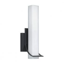 Blade Earth Black LED Wall Sconce by Quoizel -Quoizel Sales earth black quoizel vanity lighting pcbd8705ek 4f 1000