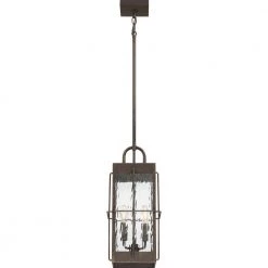 Ward 2-Light Bronze Outdoor Pendant Light by Quoizel -Quoizel Sales gilded bronze quoizel outdoor pendant lights war1908gz 44 1000