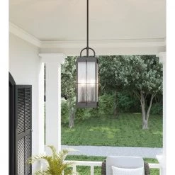 Ward 2-Light Bronze Outdoor Pendant Light by Quoizel -Quoizel Sales gilded bronze quoizel outdoor pendant lights war1908gz 76 1000