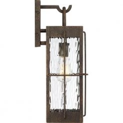 Ward 1-Light Gilded Bronze Outdoor Wall Lantern Sconce by Quoizel 14 Ward 1-Light Gilded Bronze Outdoor Wall Lantern Sconce by Quoizel -Quoizel Sales gilded bronze quoizel outdoor sconces war8407gz 1f 1000