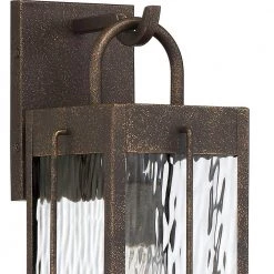 Ward 1-Light Gilded Bronze Outdoor Wall Lantern Sconce by Quoizel 11 Ward 1-Light Gilded Bronze Outdoor Wall Lantern Sconce by Quoizel -Quoizel Sales gilded bronze quoizel outdoor sconces war8407gz a0 1000