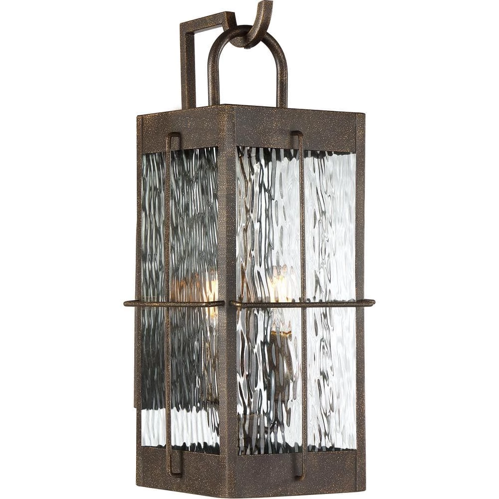 Ward 1-Light Gilded Bronze Outdoor Wall Lantern Sconce by Quoizel 2 Ward 1-Light Gilded Bronze Outdoor Wall Lantern Sconce by Quoizel