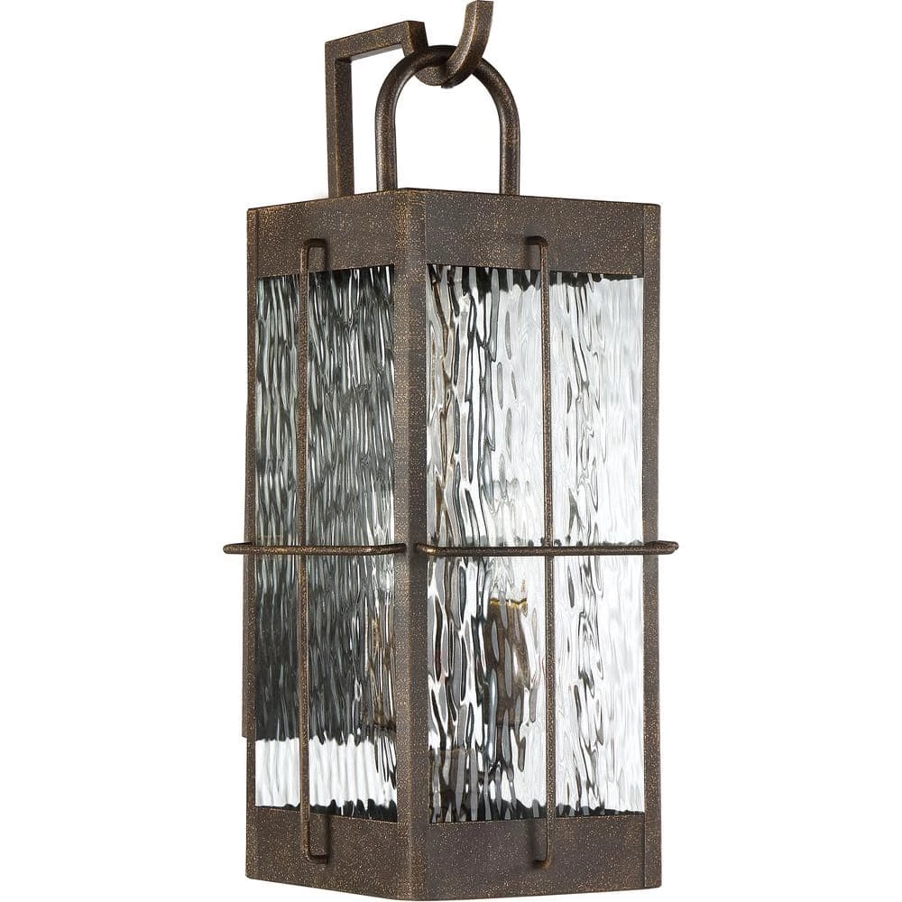 Ward 1-Light Gilded Bronze Outdoor Wall Lantern Sconce by Quoizel 5 Ward 1-Light Gilded Bronze Outdoor Wall Lantern Sconce by Quoizel - Image 4