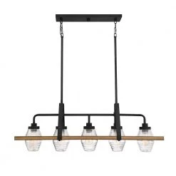 Guilford 5-Light Grey Ash Chandelier by Quoizel -Quoizel Sales grey ash quoizel chandeliers gui540gk 4f 1000
