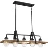 Guilford 5-Light Grey Ash Chandelier by Quoizel