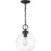 Barre 1-Light Grey Ash Globe Pendant Light by Quoizel 2 Barre 1-Light Grey Ash Globe Pendant Light by Quoizel -Quoizel Sales grey ash quoizel pendant lights bae1510gk 64 1000