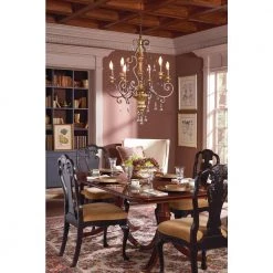 Marquette 6-Light Heirloom Candle-Style Chandelier by Quoizel -Quoizel Sales heirloom quoizel chandeliers mq5006hl 4f 1000