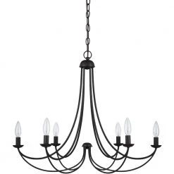 Mirren 6-Light Imperial Bronze Candle-Style Chandelier by Quoizel -Quoizel Sales imperial bronze quoizel chandeliers mrn5006ib 4f 1000