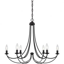 Mirren 6-Light Imperial Bronze Candle-Style Chandelier by Quoizel -Quoizel Sales imperial bronze quoizel chandeliers mrn5006ib c3 1000