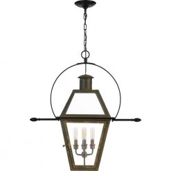 Rue De Royal 4-Light Industrial Bronze Pendant with Clear Glass by Quoizel 13 Rue De Royal 4-Light Industrial Bronze Pendant with Clear Glass by Quoizel -Quoizel Sales industrial bronze quoizel chandeliers ro2814iz 1f 1000