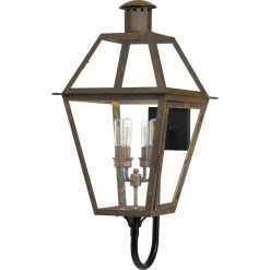 Rue De Royal 1-Light Industrial Bronze Outdoor Wall Lantern Sconce by Quoizel -Quoizel Sales industrial bronze quoizel outdoor sconces ro8414iz c3 1000