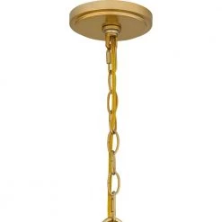 Aspyn 5-Light Light Gold Chandelier by Quoizel -Quoizel Sales light gold quoizel chandeliers apn5026lg fa 1000
