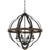 Siren 8-Light Marcado Black Pendant by Quoizel 1 Siren 8-Light Marcado Black Pendant by Quoizel -Quoizel Sales marcado black quoizel chandeliers srn5208mk 64 1000