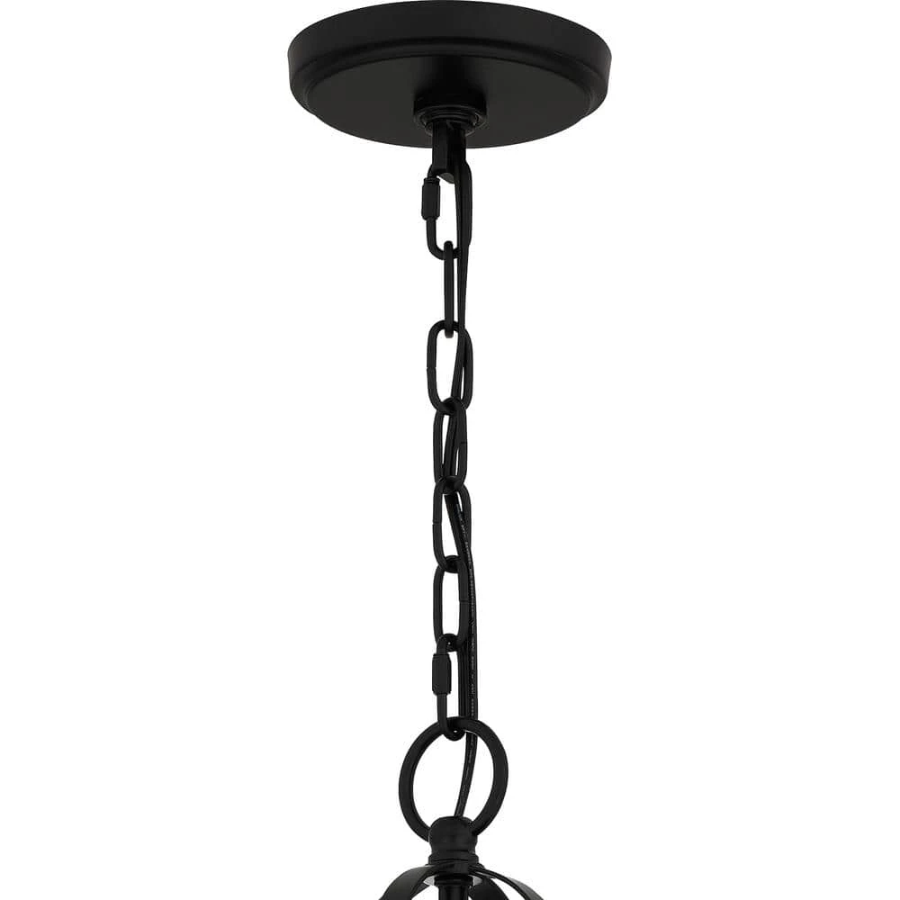 Adelaide 9-Light Matte Black Chandelier by Quoizel 9 Adelaide 9-Light Matte Black Chandelier by Quoizel - Image 7