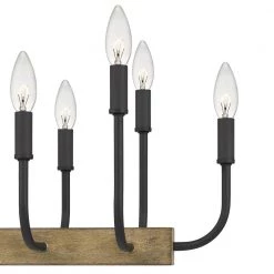 Coda 16-Light Matte Black Linear Chandelier by Quoizel 11 Coda 16-Light Matte Black Linear Chandelier by Quoizel -Quoizel Sales matte black quoizel chandeliers cod139mbk 1f 1000