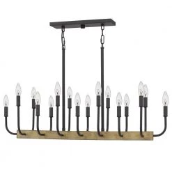 Coda 16-Light Matte Black Linear Chandelier by Quoizel 9 Coda 16-Light Matte Black Linear Chandelier by Quoizel -Quoizel Sales matte black quoizel chandeliers cod139mbk c3 1000