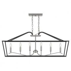 Catalina 6-Light Matte Black Chandelier by Quoizel 10 Catalina 6-Light Matte Black Chandelier by Quoizel -Quoizel Sales matte black quoizel chandeliers cta642mbk 4f 1000