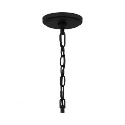 Demura 4-Light Matte Black Candlestick Pendant Light by Quoizel -Quoizel Sales matte black quoizel chandeliers dma2816mbk fa 1000
