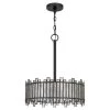 Hartman 3-Light Matte Black Pendant by Quoizel -Quoizel Sales matte black quoizel chandeliers hrt2816mbk 64 1000