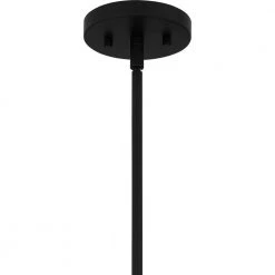 Mayline 4-Light Matte Black Lantern Pendant by Quoizel -Quoizel Sales matte black quoizel chandeliers mal2816mbk fa 1000