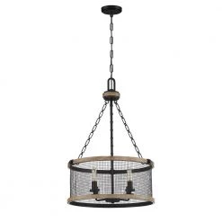 McCrady 4-Light Matte Black Pendant by Quoizel -Quoizel Sales matte black quoizel chandeliers mcy2818mbk c3 1000