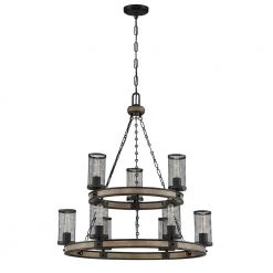McCrady 9-Light Matte Black Chandelier by Quoizel 9 McCrady 9-Light Matte Black Chandelier by Quoizel -Quoizel Sales matte black quoizel chandeliers mcy5030mbk c3 1000