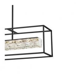 Dazzle Integrated LED Matte Black Chandelier by Quoizel 11 Dazzle Integrated LED Matte Black Chandelier by Quoizel -Quoizel Sales matte black quoizel chandeliers pcdz136mbk 1f 1000