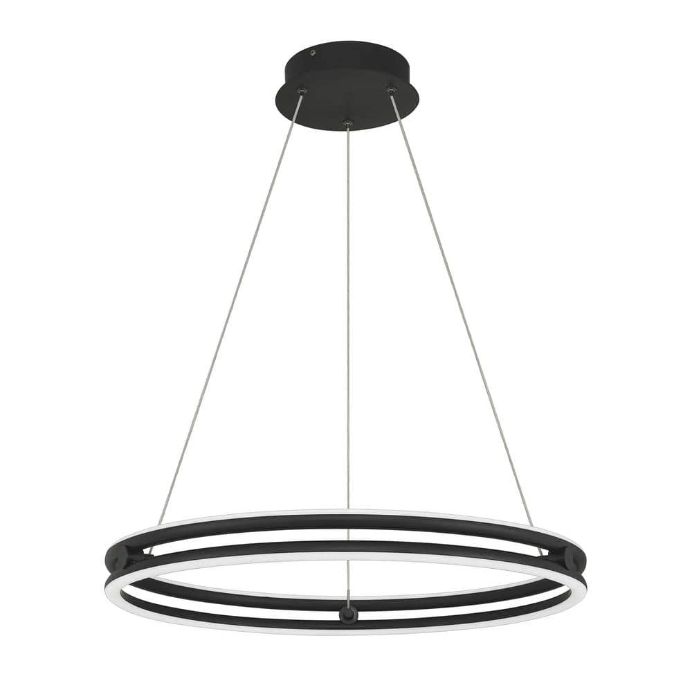 Graves Integrated LED Matte Black Pendant by Quoizel 7 Graves Integrated LED Matte Black Pendant by Quoizel - Image 5
