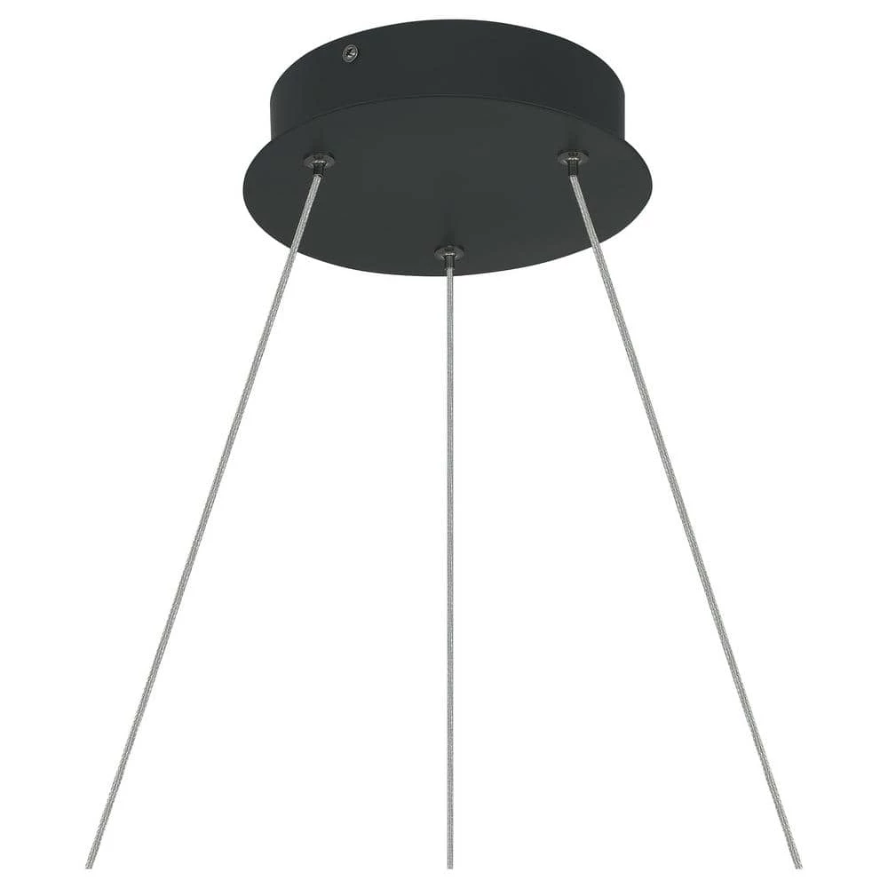 Graves Integrated LED Matte Black Pendant by Quoizel 8 Graves Integrated LED Matte Black Pendant by Quoizel - Image 6