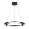 Graves Integrated LED Matte Black Pendant by Quoizel -Quoizel Sales matte black quoizel chandeliers pcgvs2824mbk 64 1000