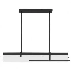 Lander 2-Light Integrated LED Matte Black Chandelier by Quoizel 13 Lander 2-Light Integrated LED Matte Black Chandelier by Quoizel -Quoizel Sales matte black quoizel chandeliers pclan144mbk 1f 1000